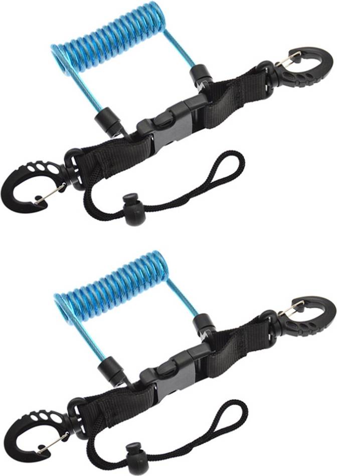 Underwater Equipment Diving Camera Loss Rope Blue