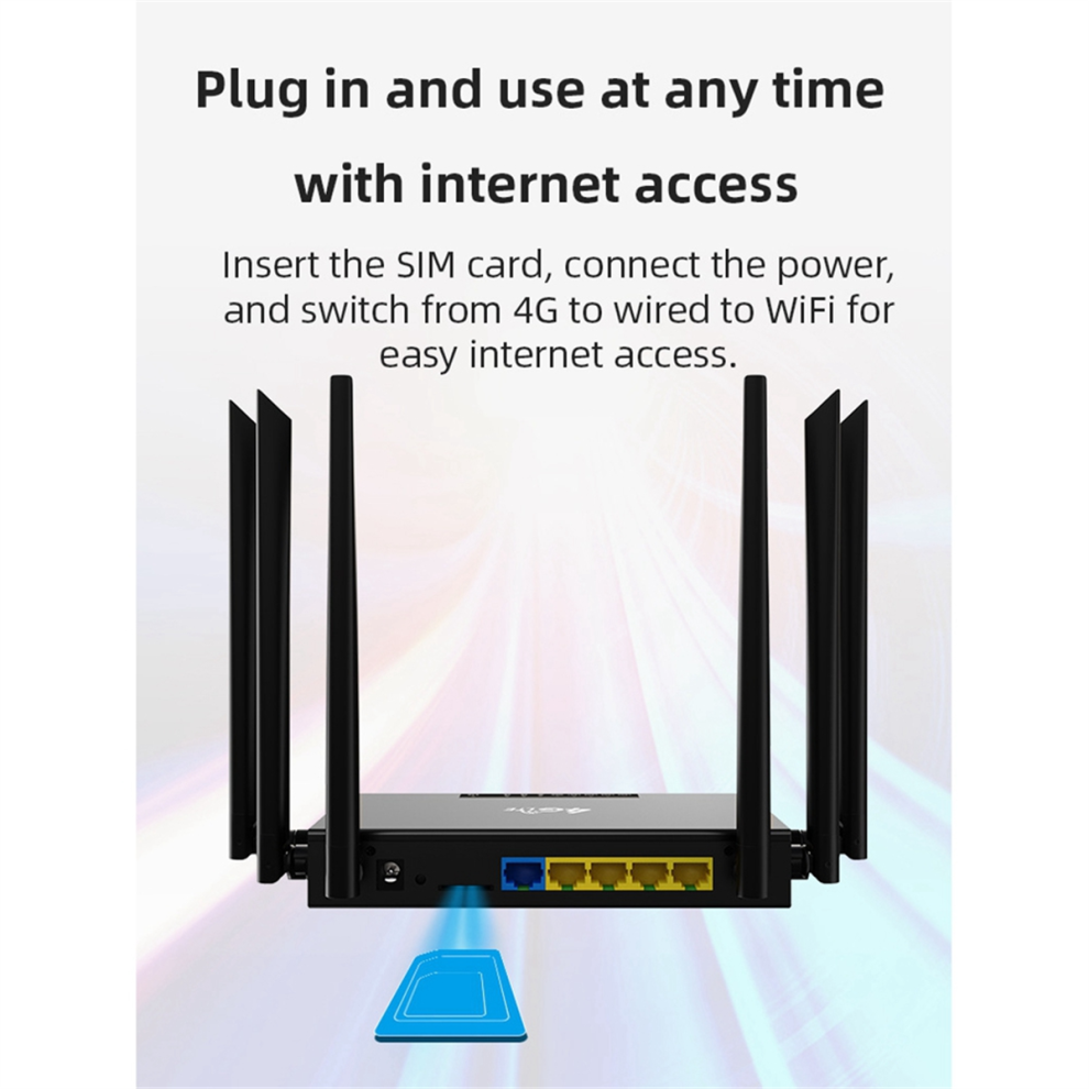 4G LTE Wireless CPE Router 300Mbps