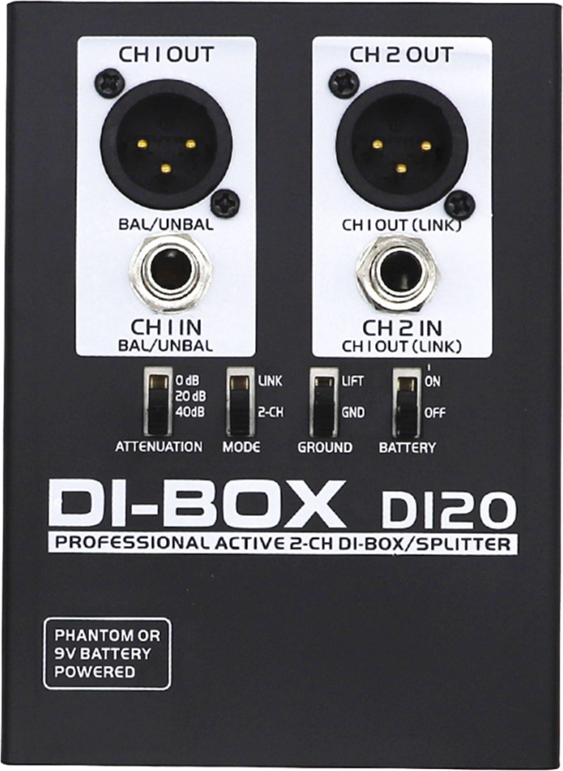 Audio Active DI BOX Direct Injection Box