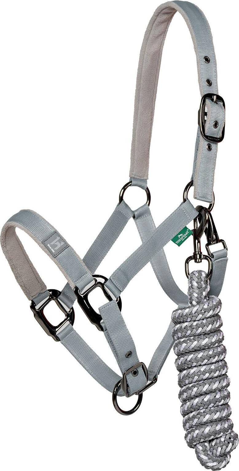 Amigo Halter And Lead Rope Set - Grey