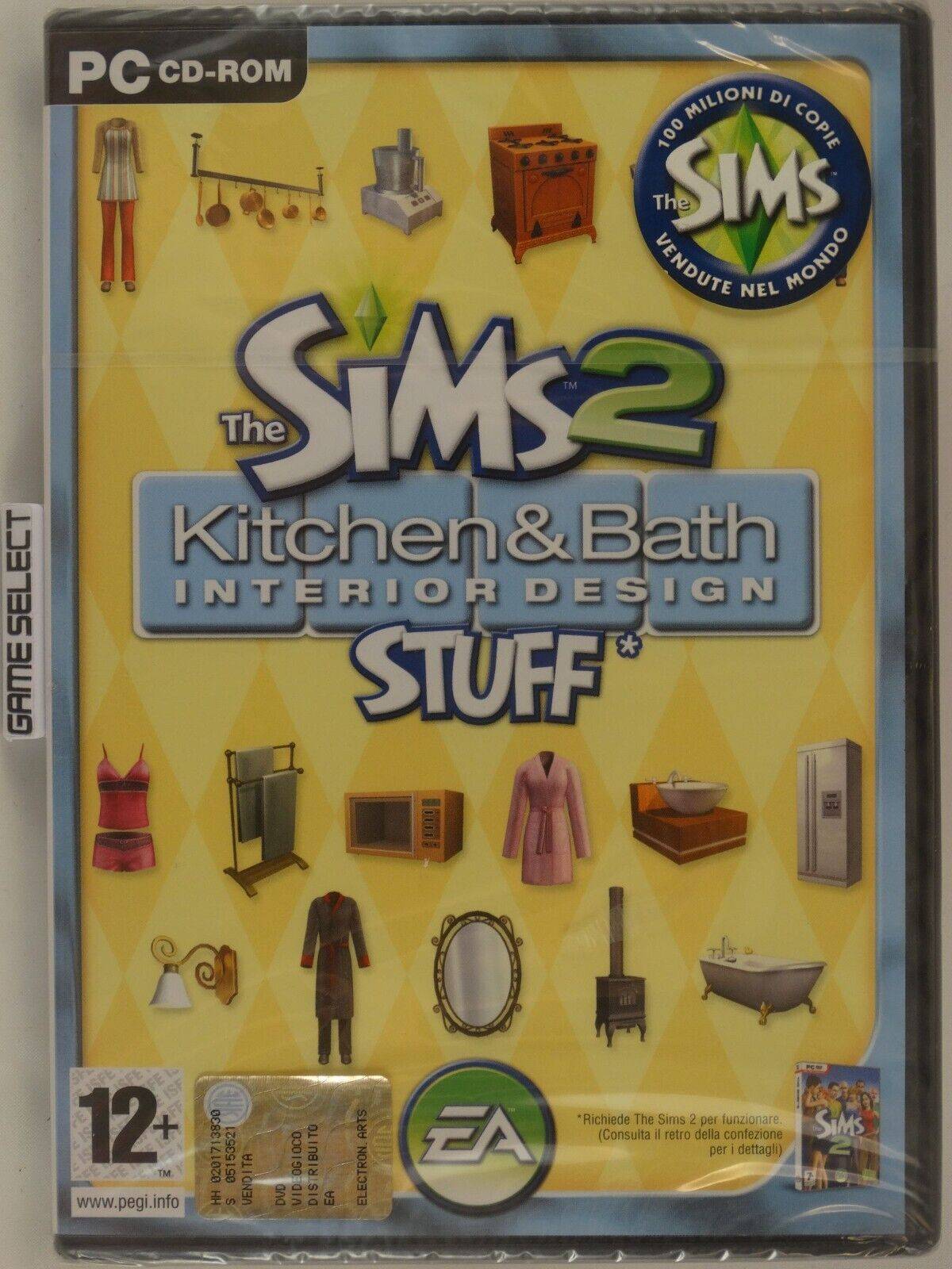 The Sims 2 Kitchen Bath Interior Design PC CD