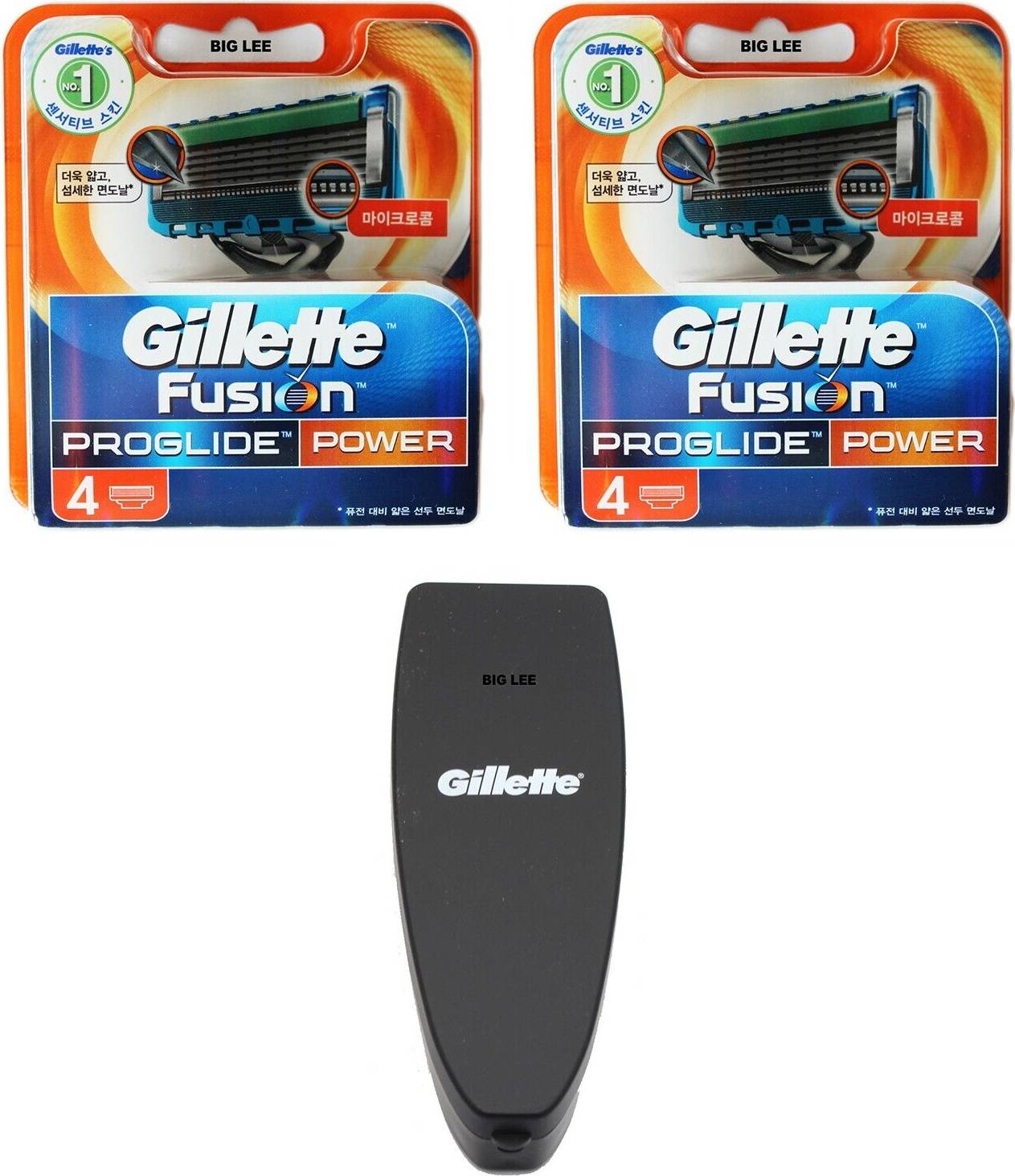 Gillette proglide blades Gillette Fusion ProGlide Power Razor Blade Refills 4 Pack