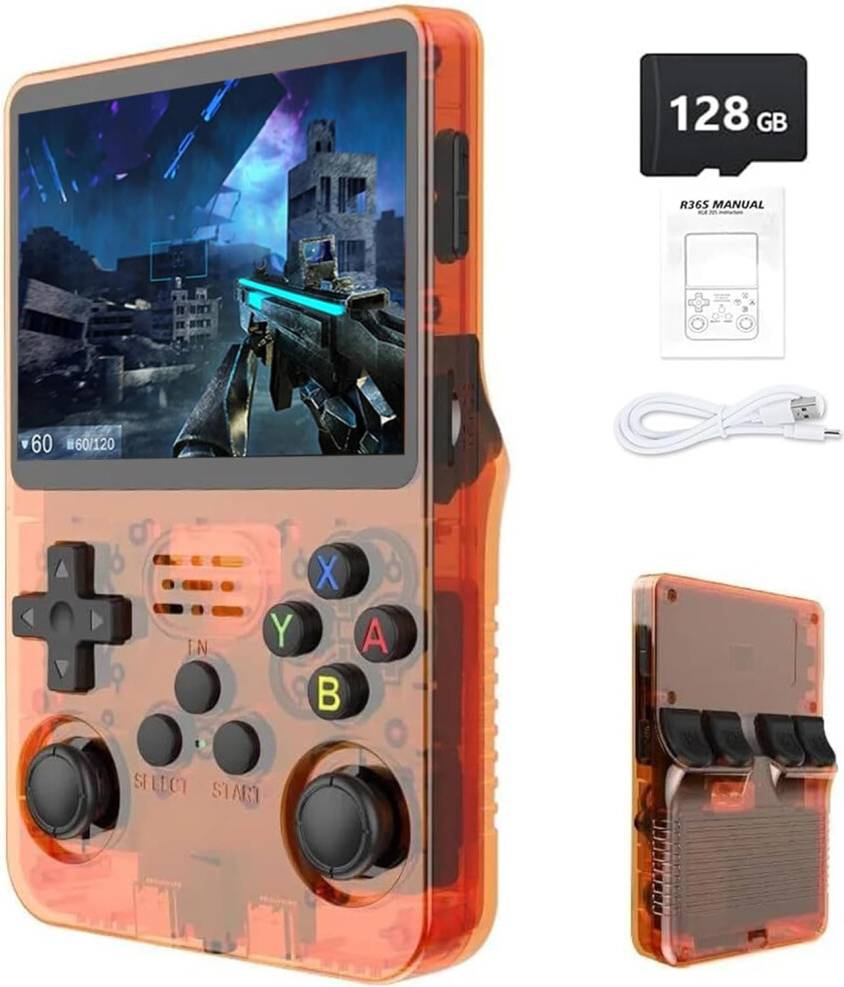 Five Leaf R36S Retro Handheld Game Console 3.5 IPS