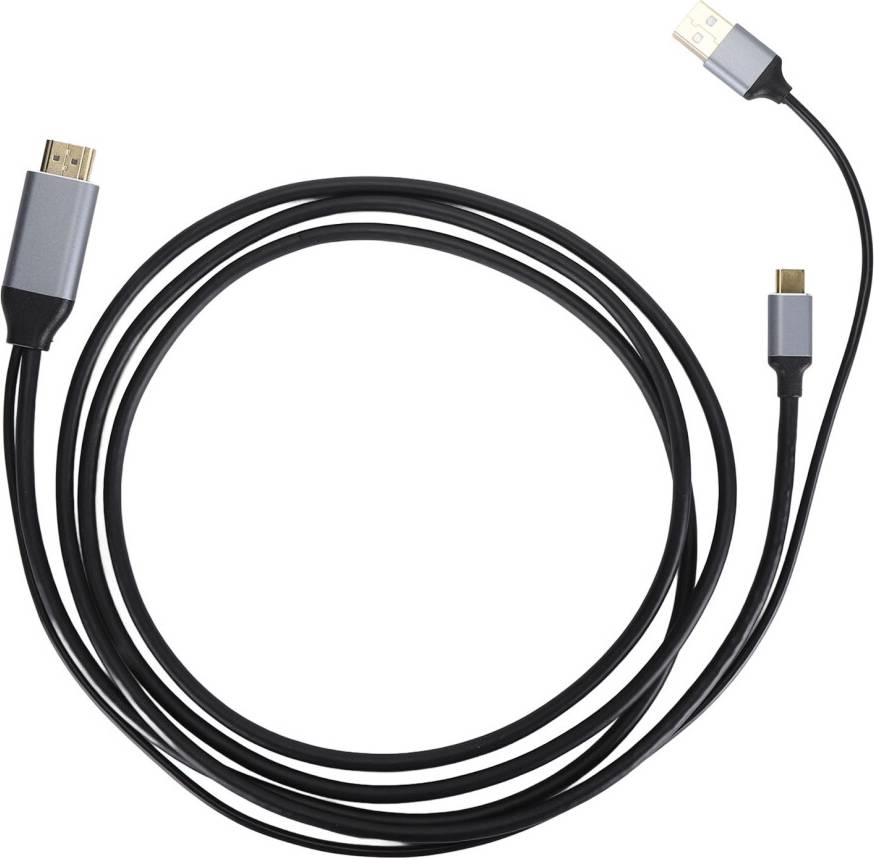 6.6ft HD Multimedia Interface To Type C Adapter Cable