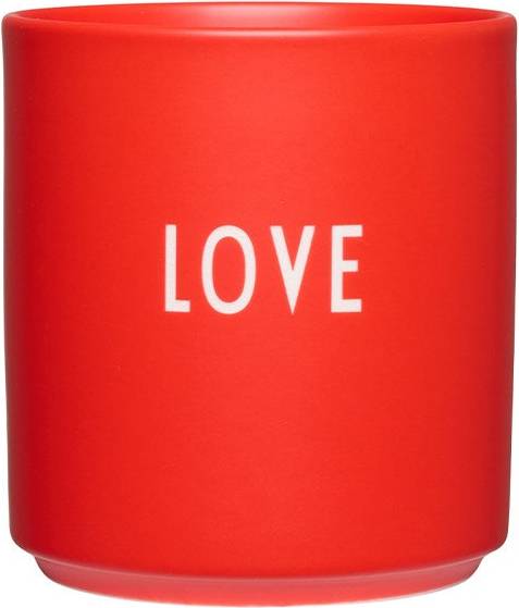 Design Letters Favourite Love with Lettering Cup