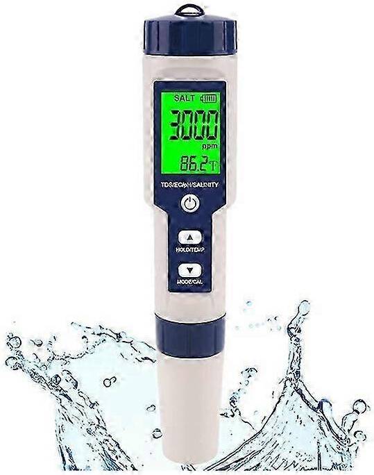 5 In 1 Pool Salt Tester IP67 W