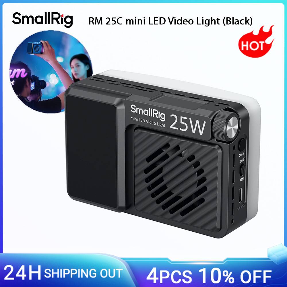 Rm 25c Mini Led Video Light 25w Rgb