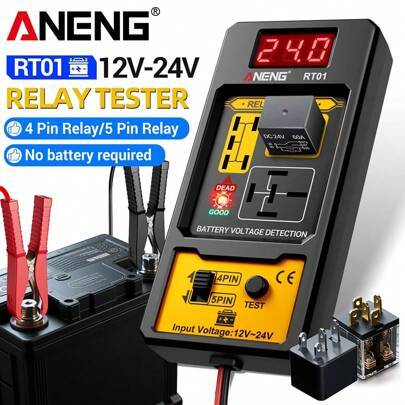 Car Relay Tester Voltage Digital Detector
