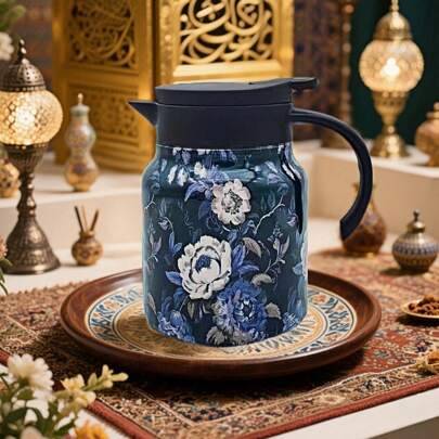 Shein Simple Pattern Decorative Teapot