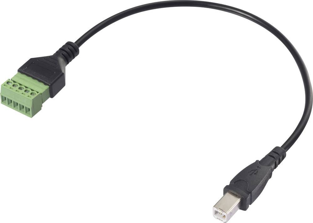 Renkforce USB 2.0 Adapter Cable 30 cm PVC