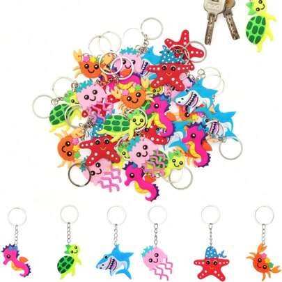 Shein Party With Sea Creature Keychains - Reusable