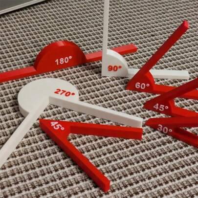 Shein Math Teaching Aids Angle Measurement Tools Angle Measurer