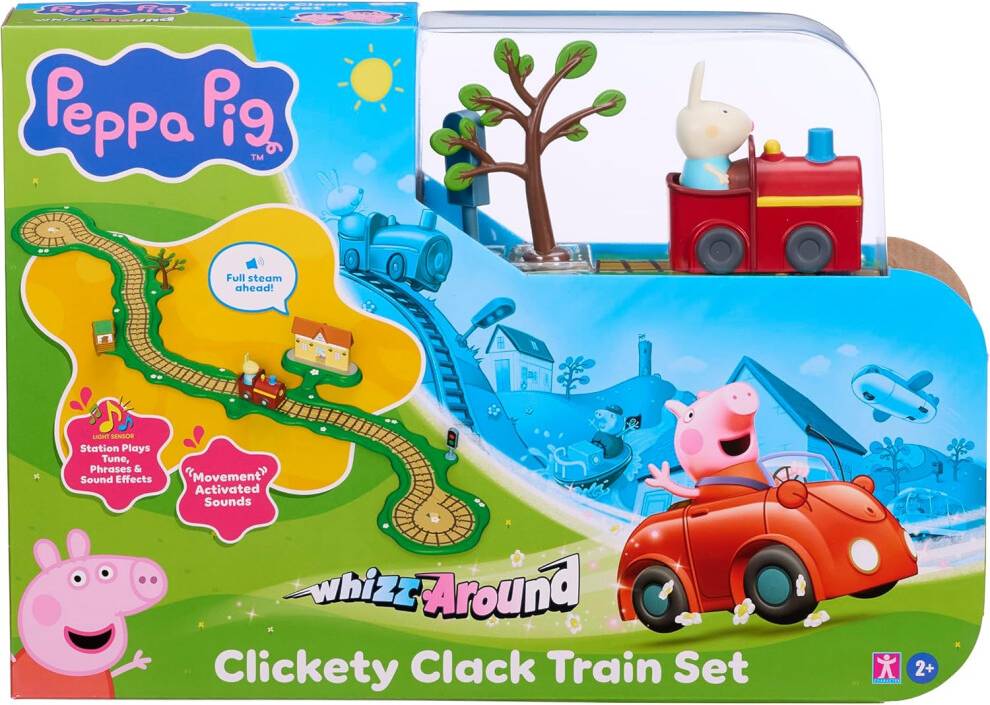 Whizz Around Clickety Clack Train Set