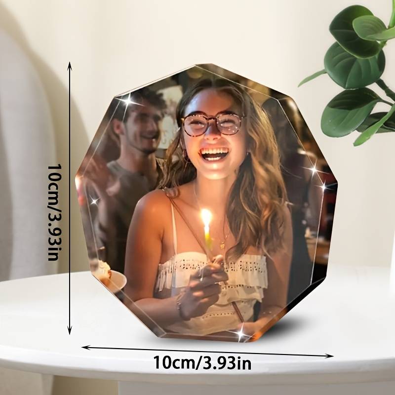 Temu Custom Acrylic For Desktop Display Photo Frame