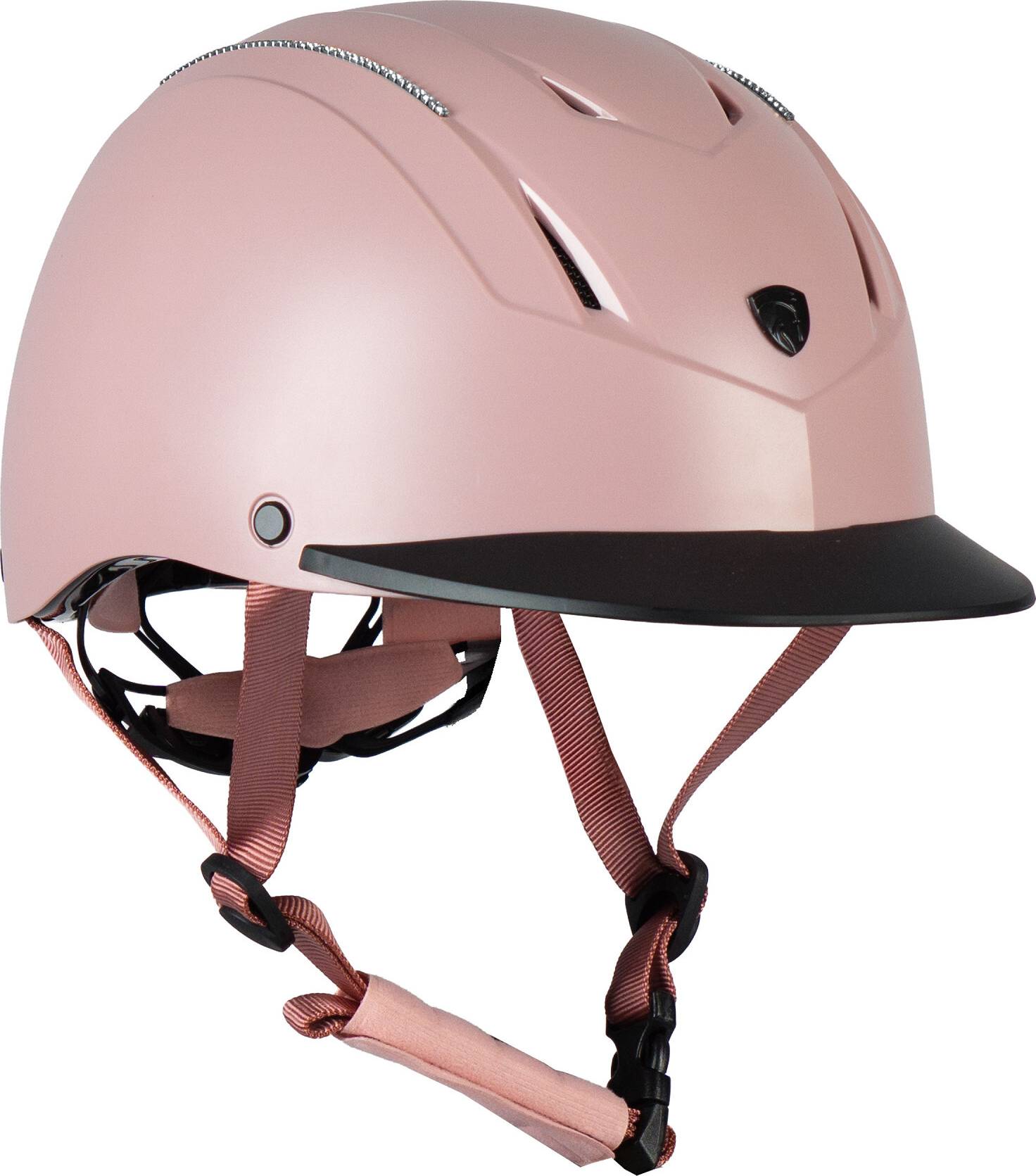 Horka Riding Helmet Dali Strass - Rose