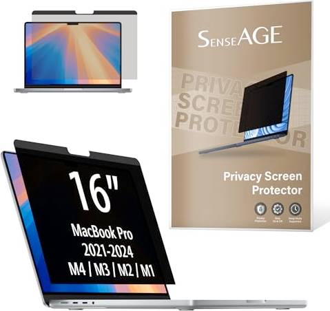 Macbook pro m4 max SenseAGE Magnetic Privacy Screen Filter MacBook Pro 16 Inch