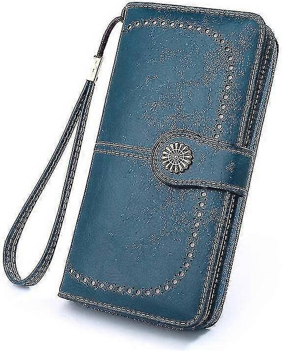 Kikidex Ladies Leather Rfid Blocking Wallet
