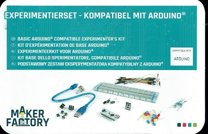 Makerfactory Starter Kit VMA504 Arduino Boards