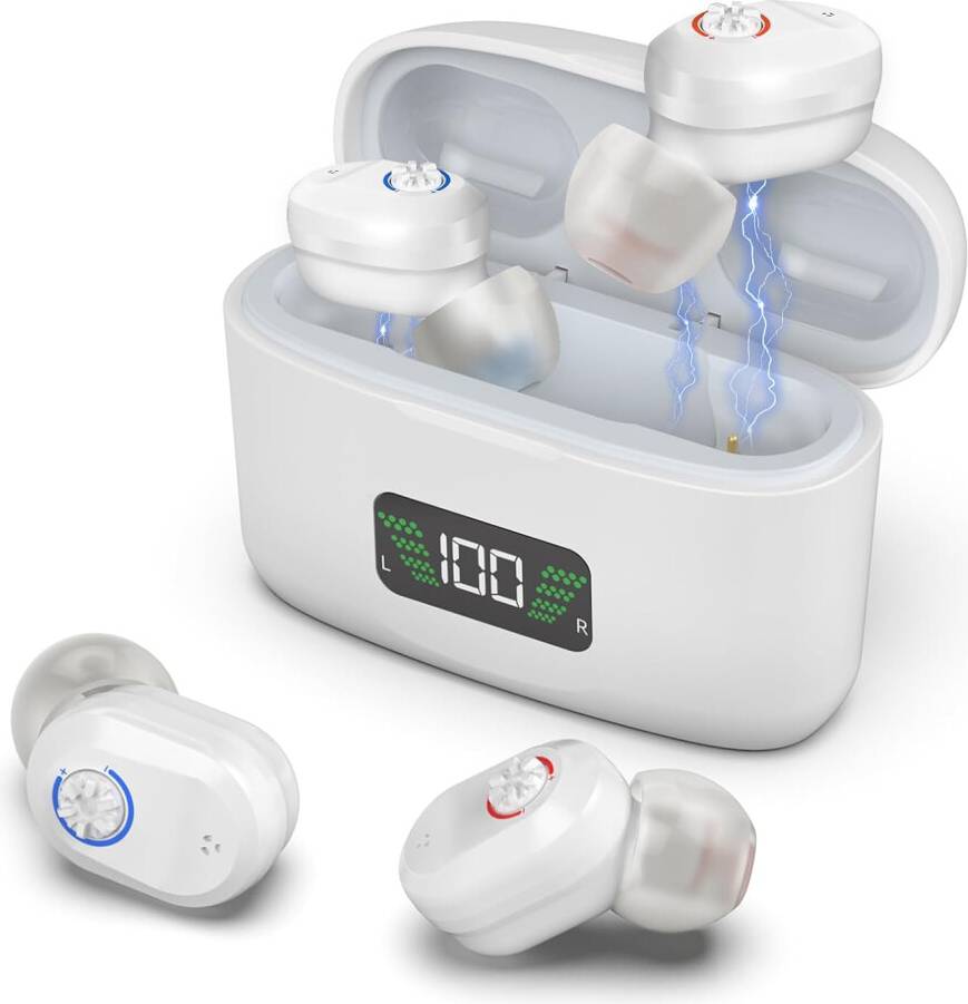 Digital hearing aids Irich Rechargeable Digital In-Ear Sound Amplifier
