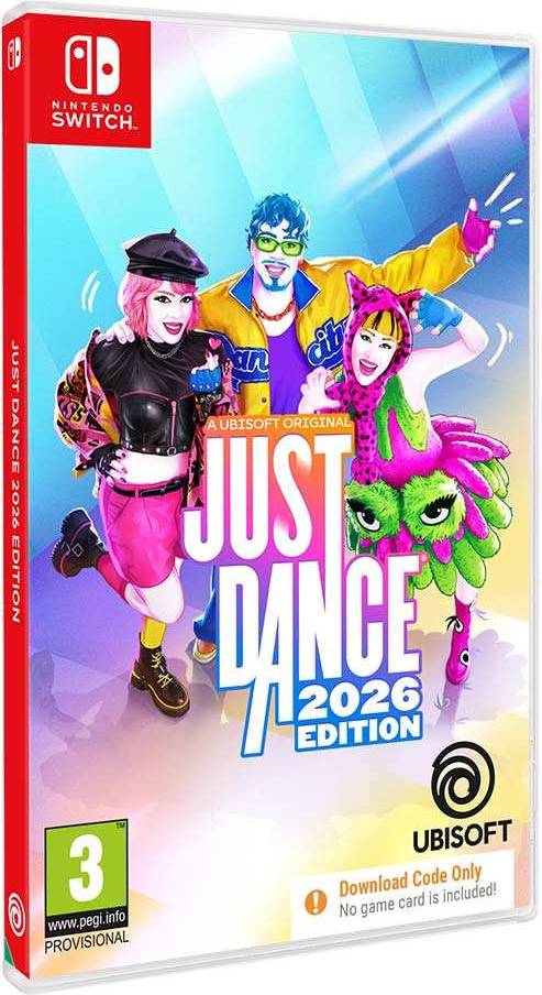 Just Dance 2026 Switch Code In Box
