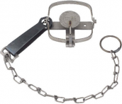 0 Long Spring Trap Steel Silver