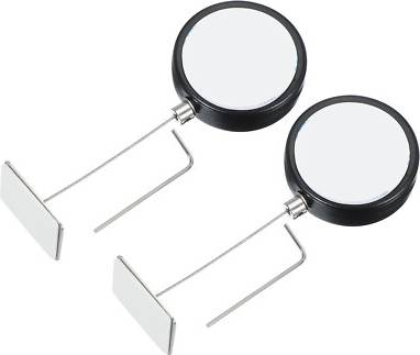 Uxcell 2 Pcs Round Retractable Remote Control Tether