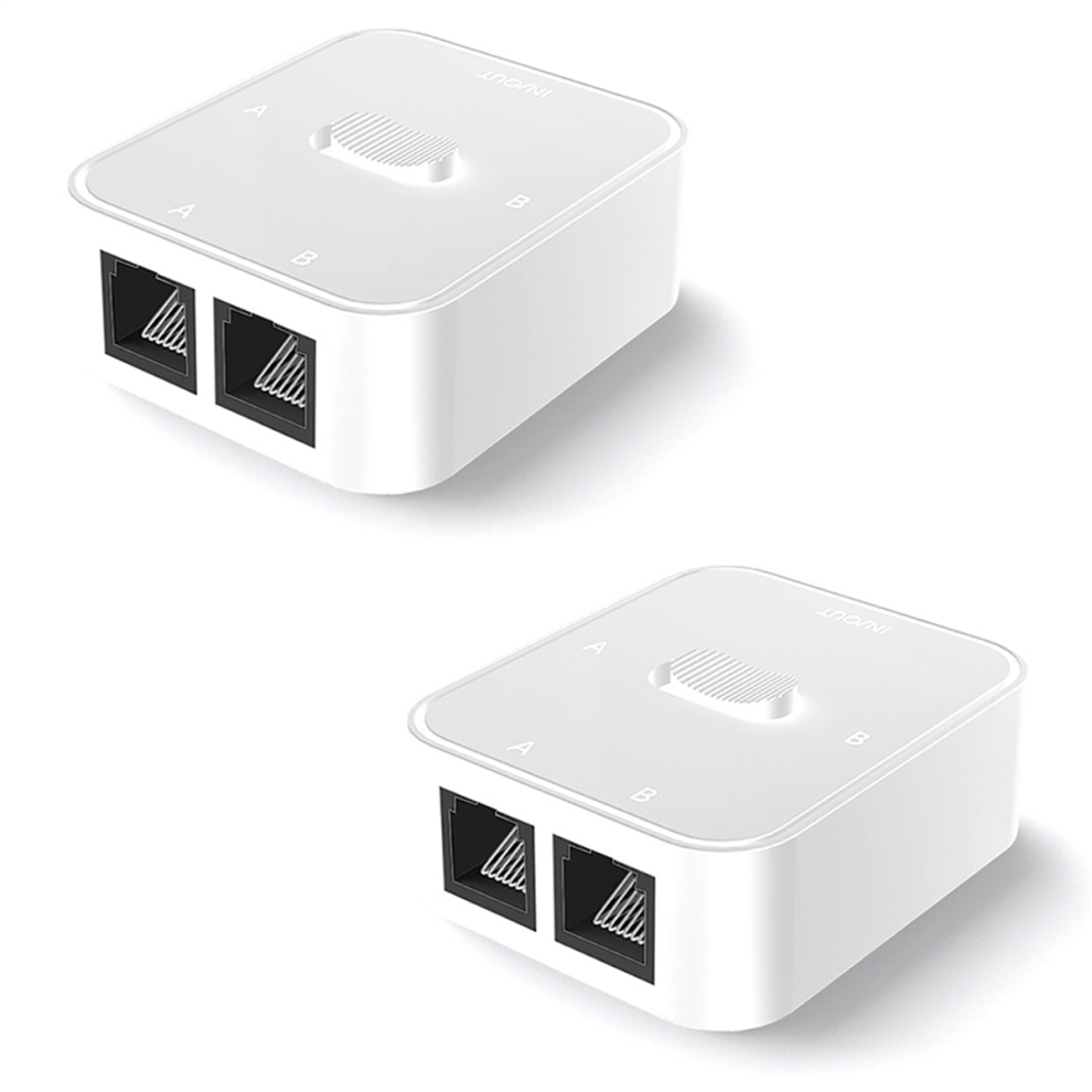 2 Port RJ45 LAN CAT6 Switch Selector