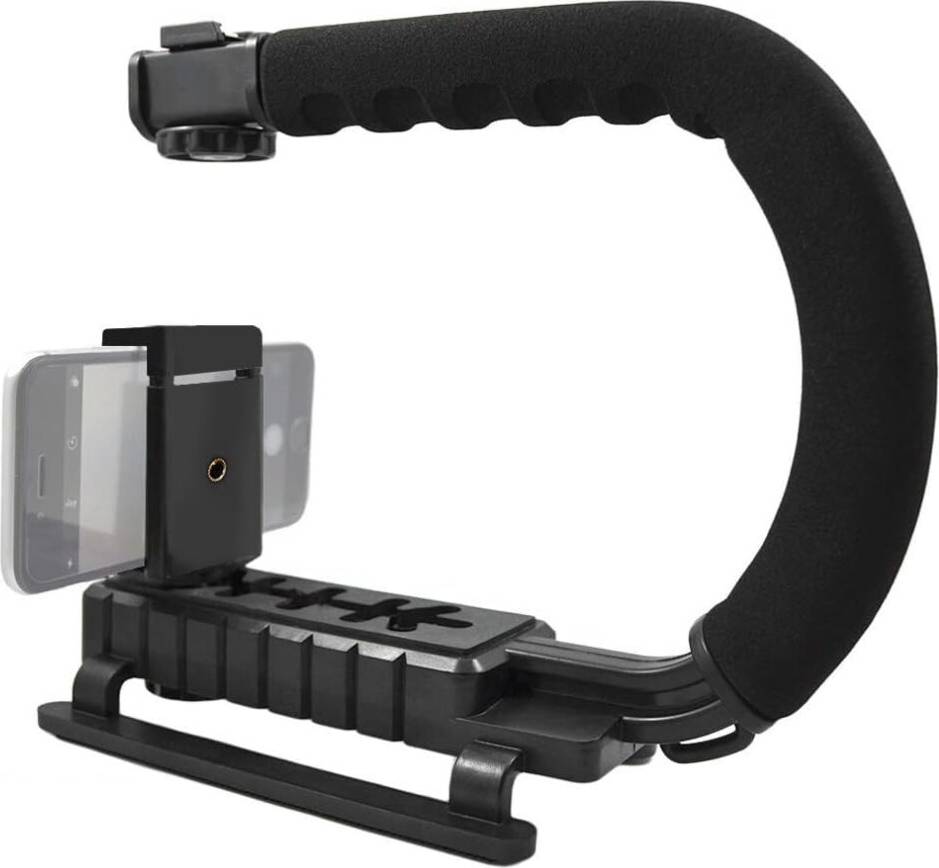 Video Action Stabilizing Handle Grip
