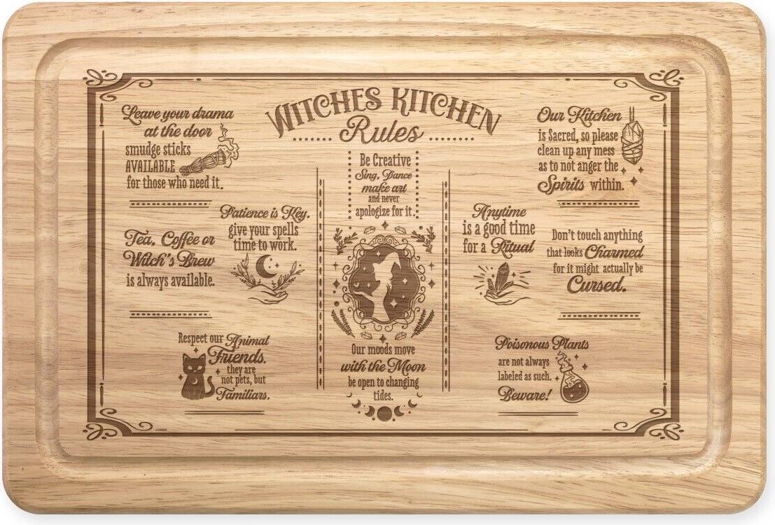 Gift Base Rectangular Funny Favourite Chopping Board
