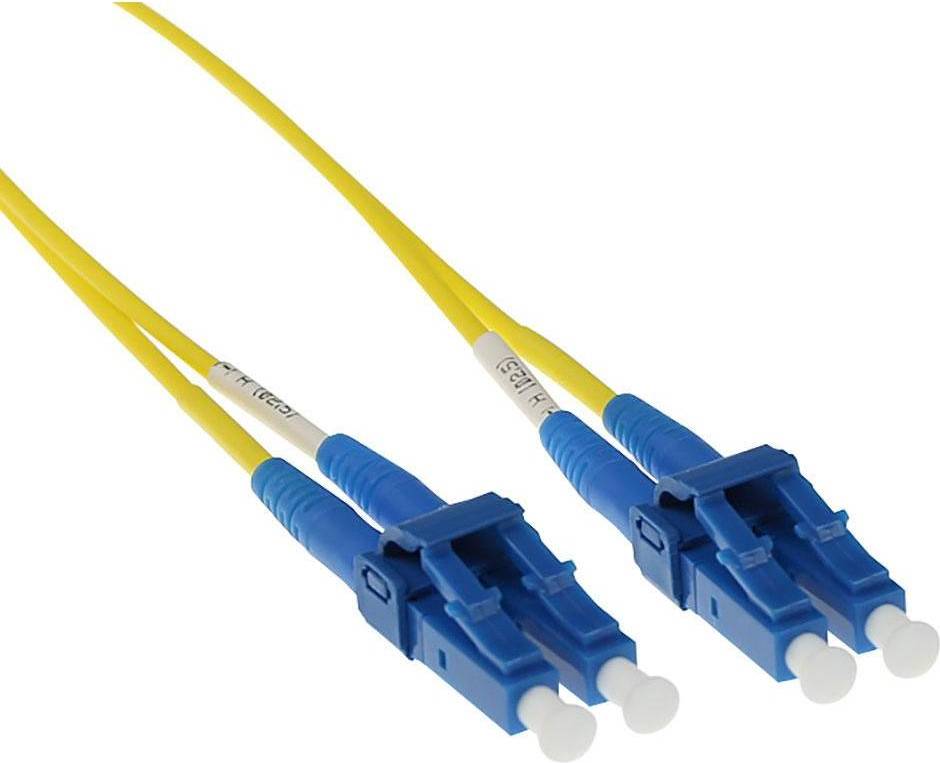 ACT 5 Meter LSZH Singlemode 9 125 OS2 Short Boot Fiber Patch Cable