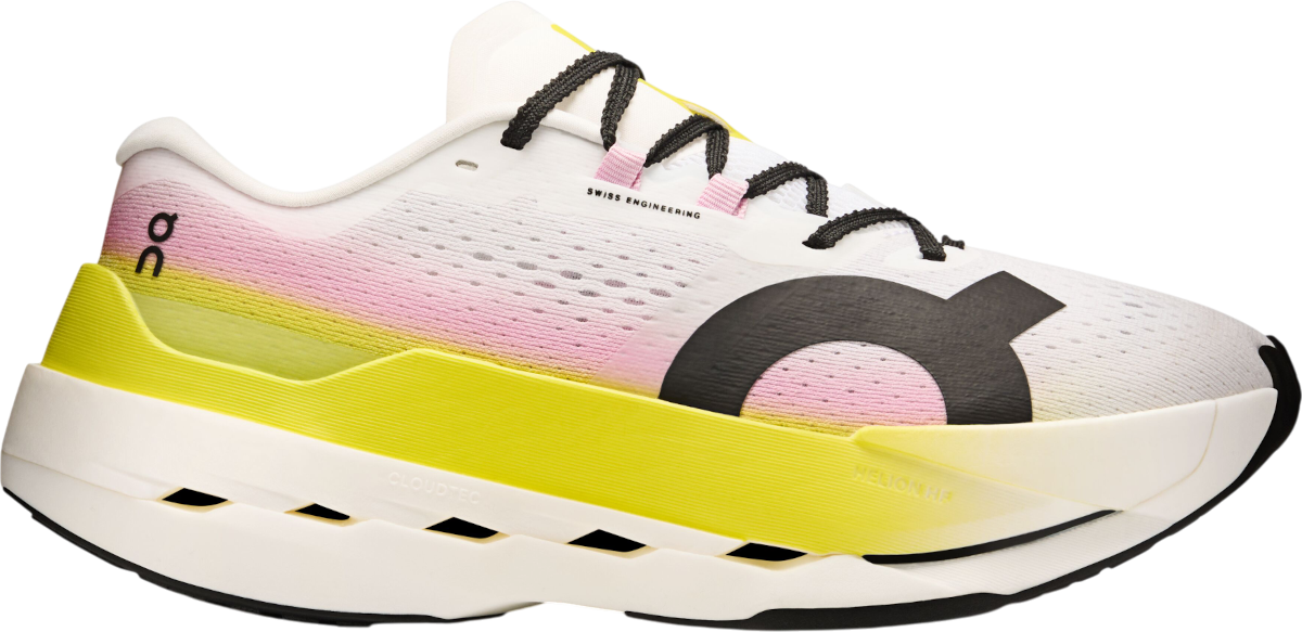 On Cloudboom Max W - Lime/Raspberry