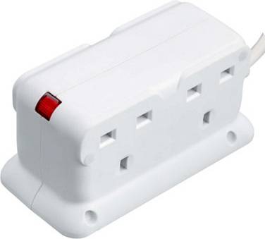 Masterplug 4 Socket Extension Lead