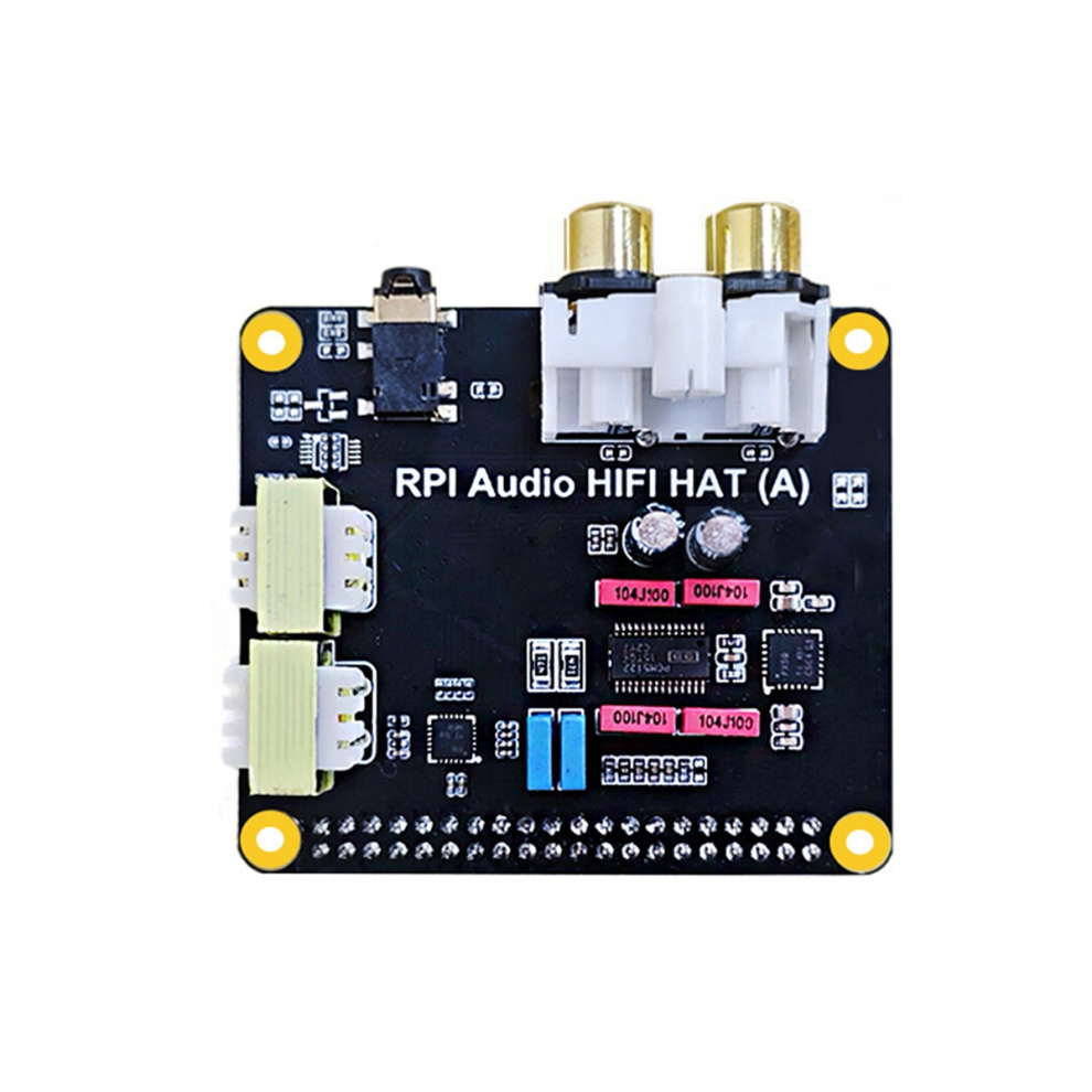 Tauoh Raspberry Pi5 HIFI Audio HAT PCM5122 I2S Sound Card