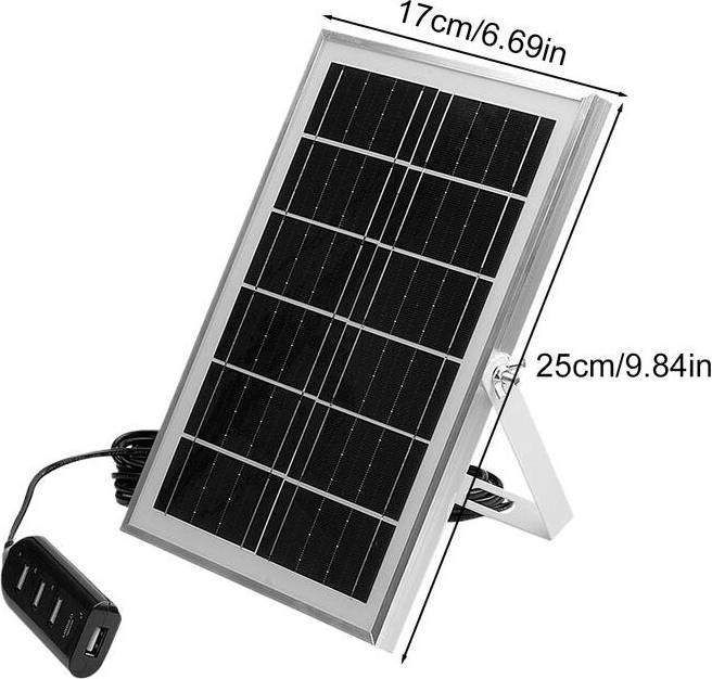 Portable USB Panel Solar Charger