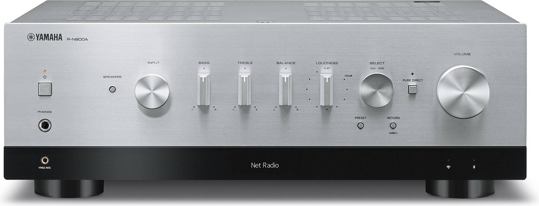Yamaha R-N800A Silver