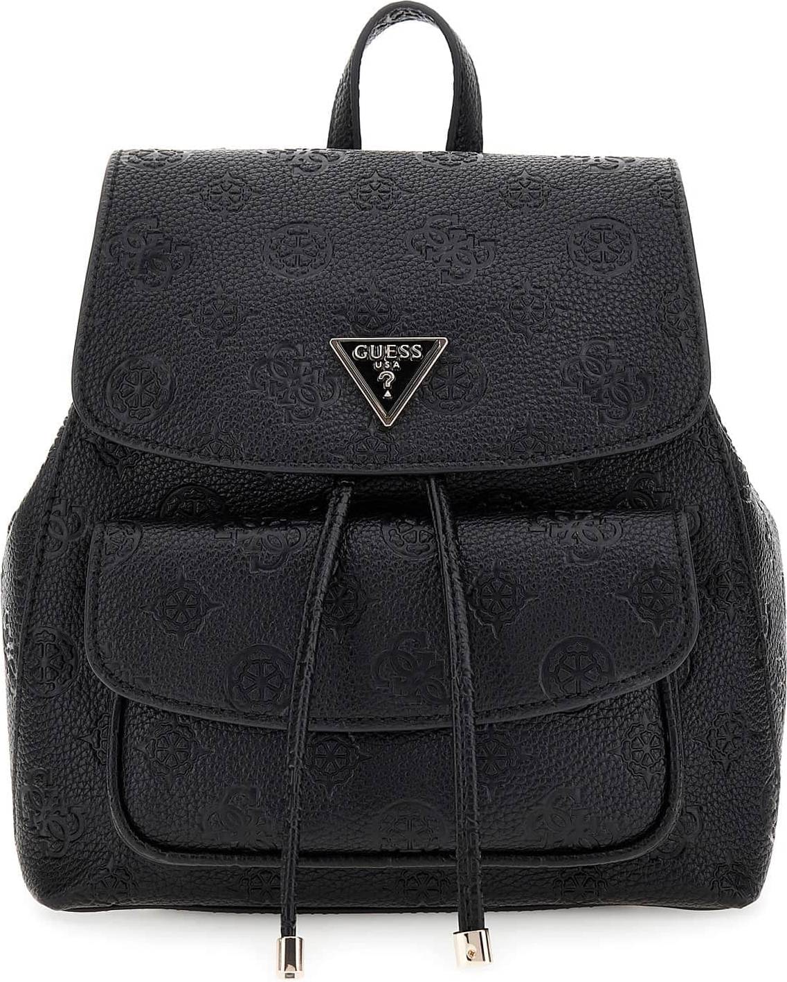 Guess Cresidia II SML Flap Backpack Uld - Sort