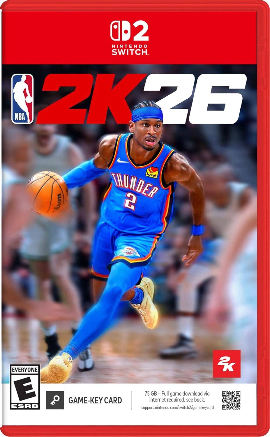 Nintendo switch game key NBA 2K26 Standard Edition Game Key Card