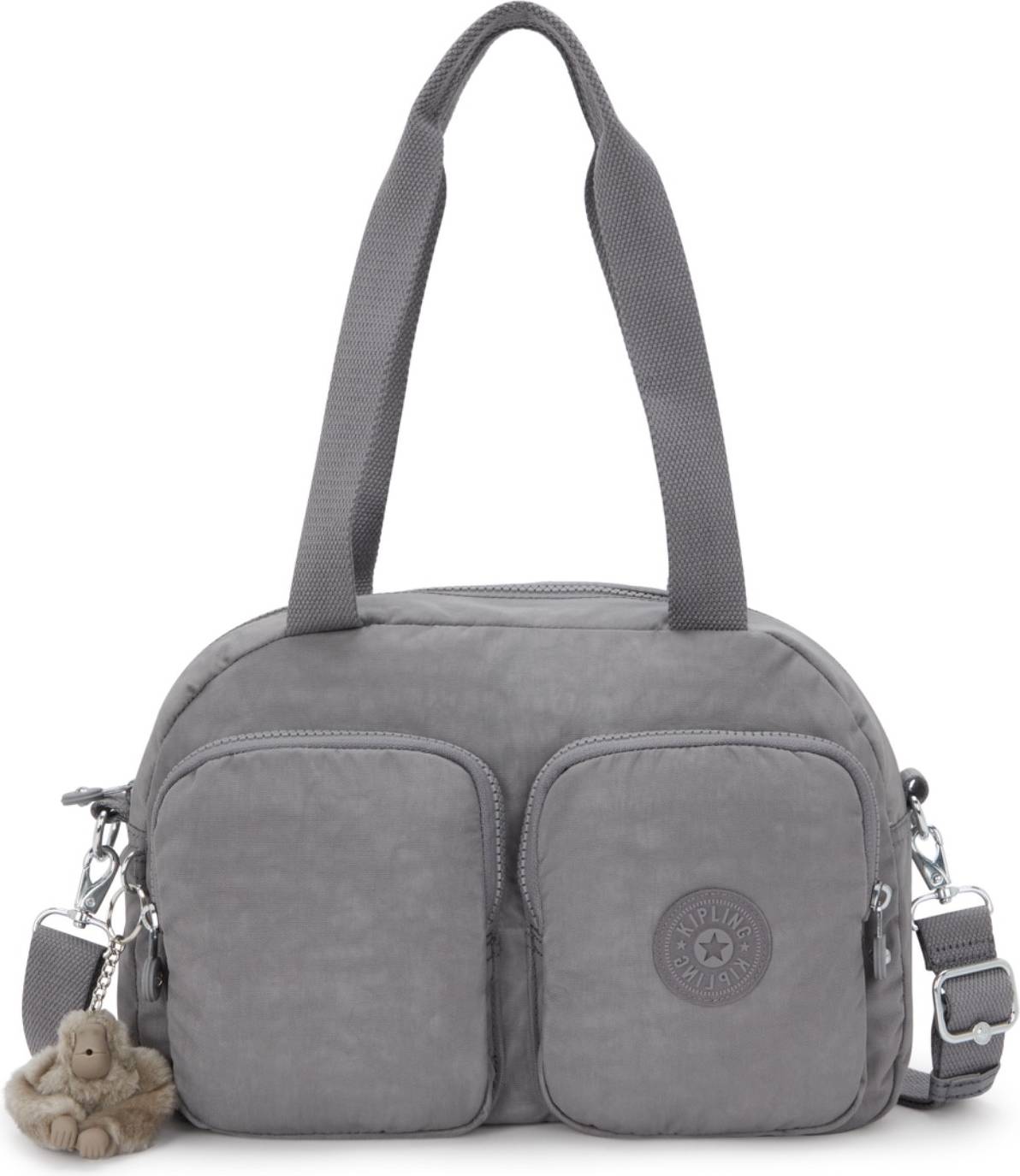 Kipling Basic Cool Defea Shoulder Bag - Grey