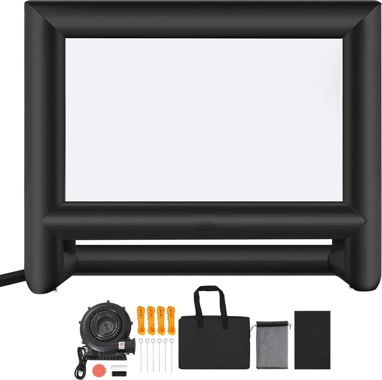 Inflatable projector screen VEVOR 18FT Inflatable Movie Projector Screen