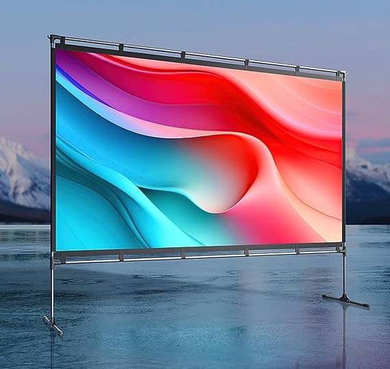 Projector screen 100 inch JMGO 100 Inch Projector Screen