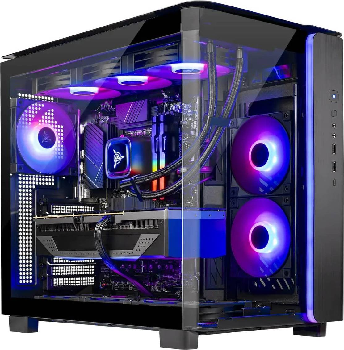 Ryzen 7 7800x3d Skytech Gaming KING95 Ryzen 7 7800X3D Radeon RX 9070 XT