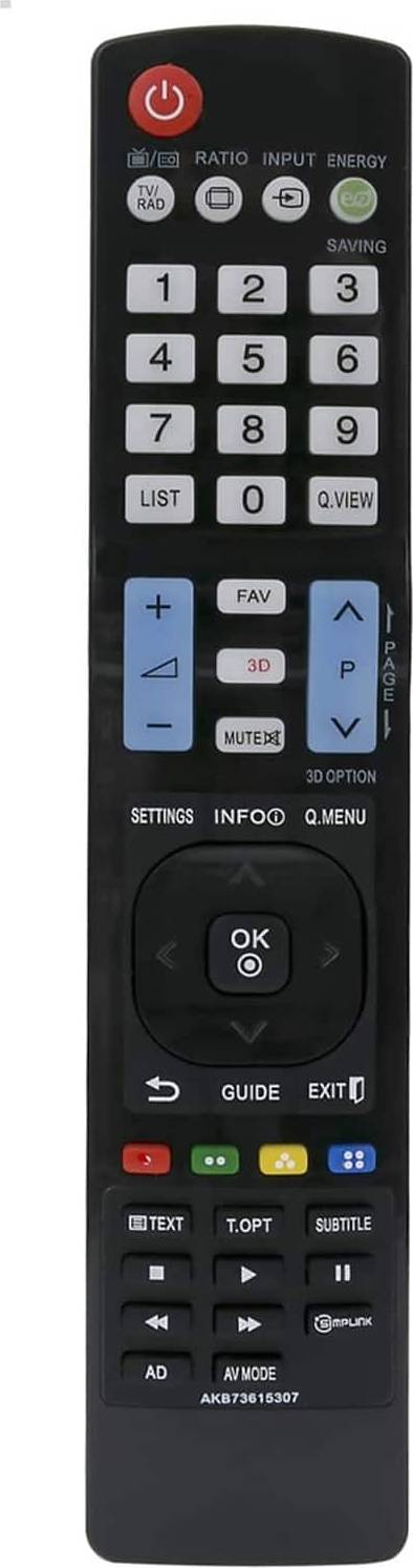 AKB73615307 Replacement Remote Control