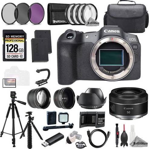 50mm rf Canon EOS R8+ Rf 50mm F1.8 STM Lens