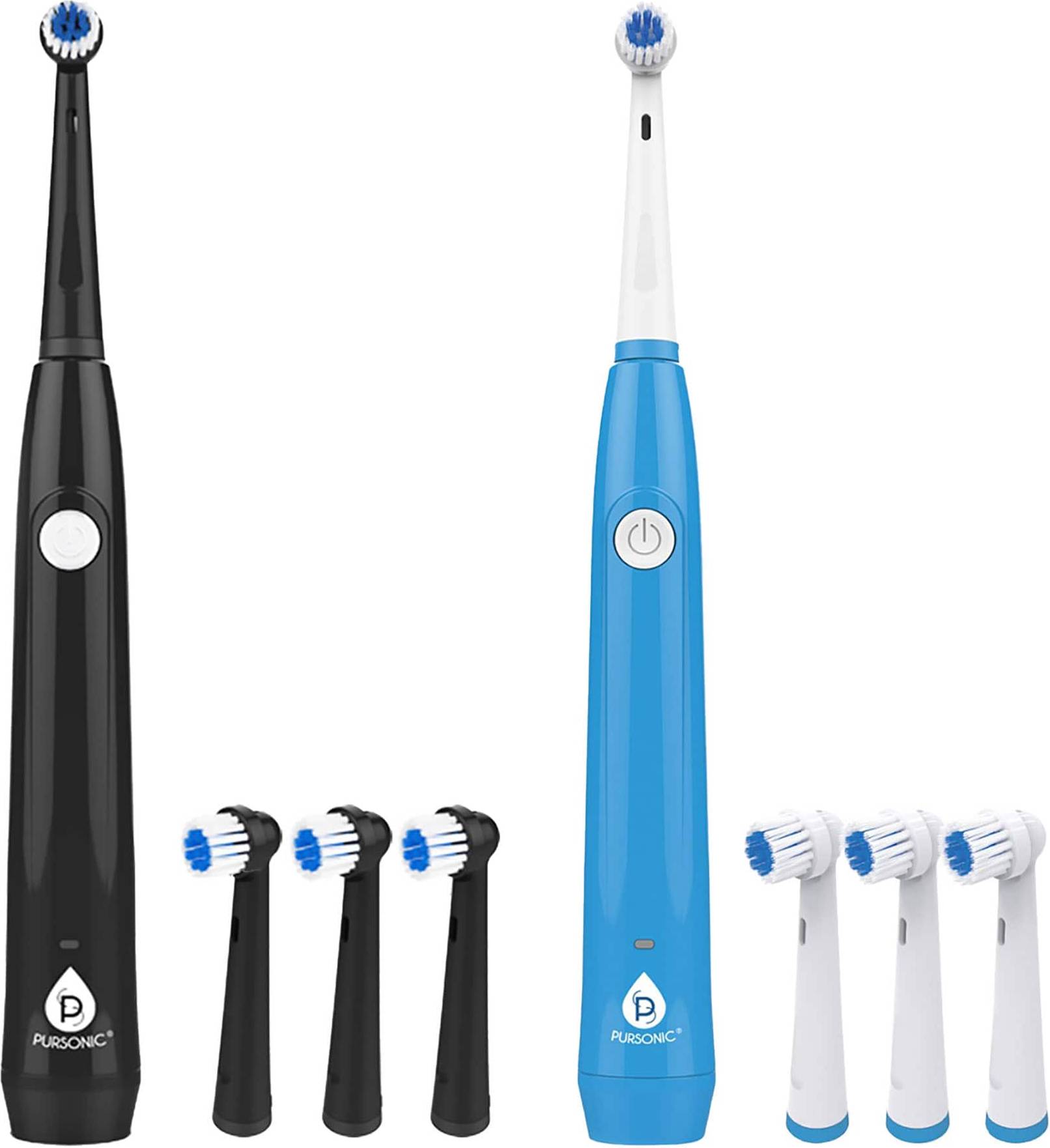Pursonic USB Rechargeable Rotary Toothbrush Bundle