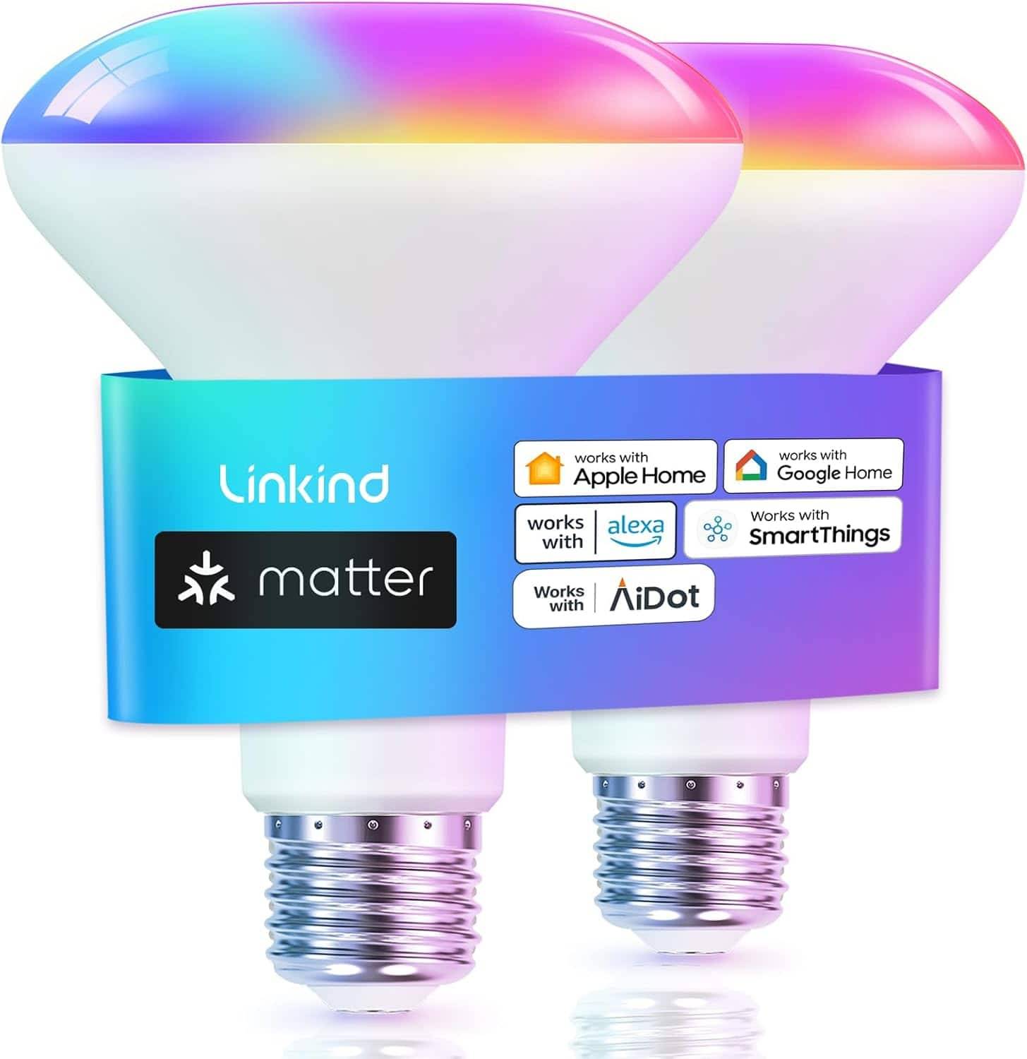 BR30 Smart LED Bulb 2 Pack