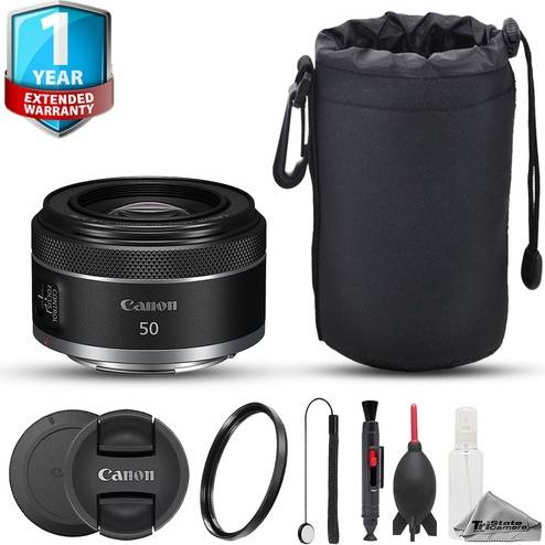50mm rf Canon Rf 50mm F1.8 STM Lens 7pc Care Kit