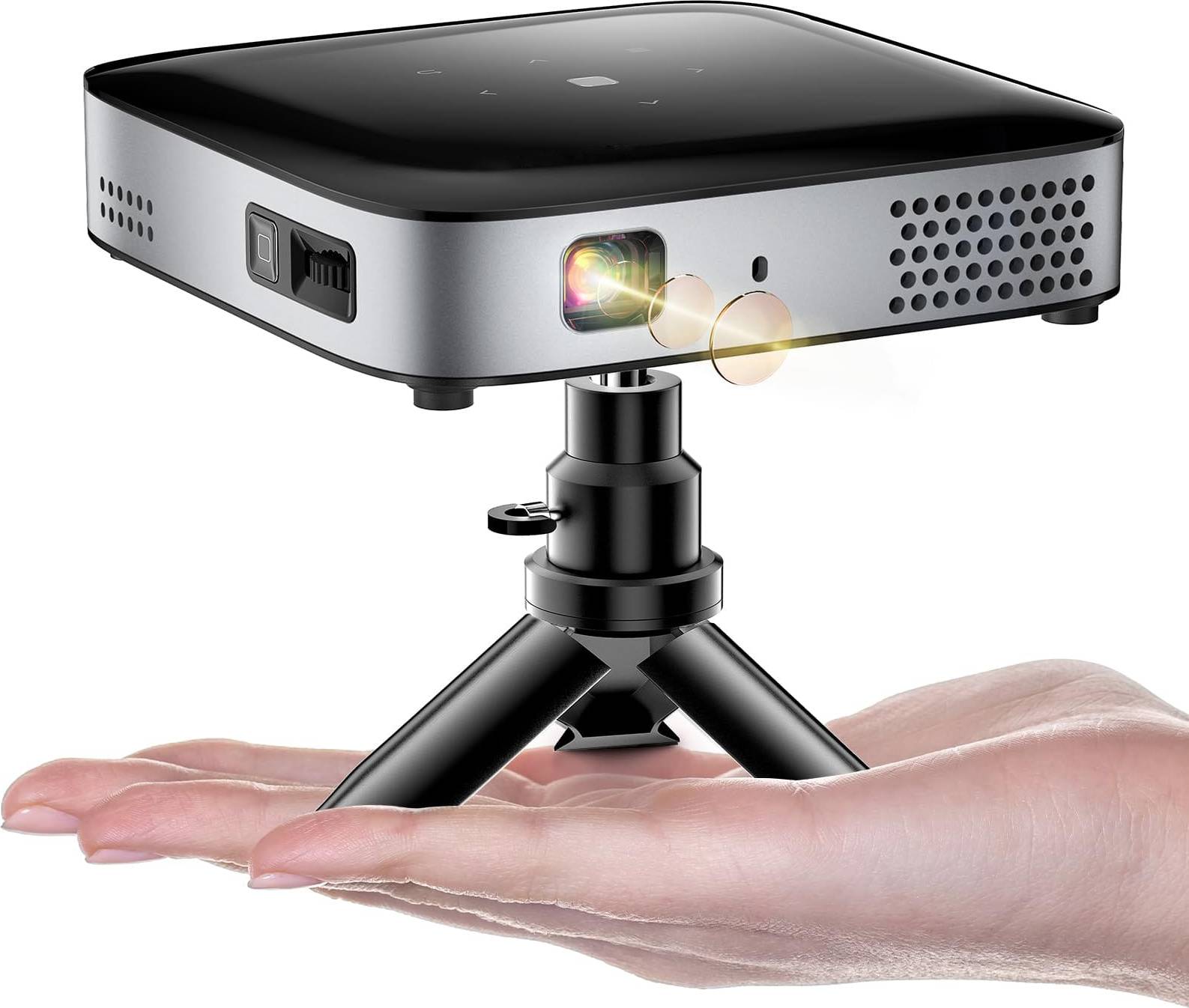 Wifi projector Elephas WiFi Bluetooth Mini Projector 4K DLP