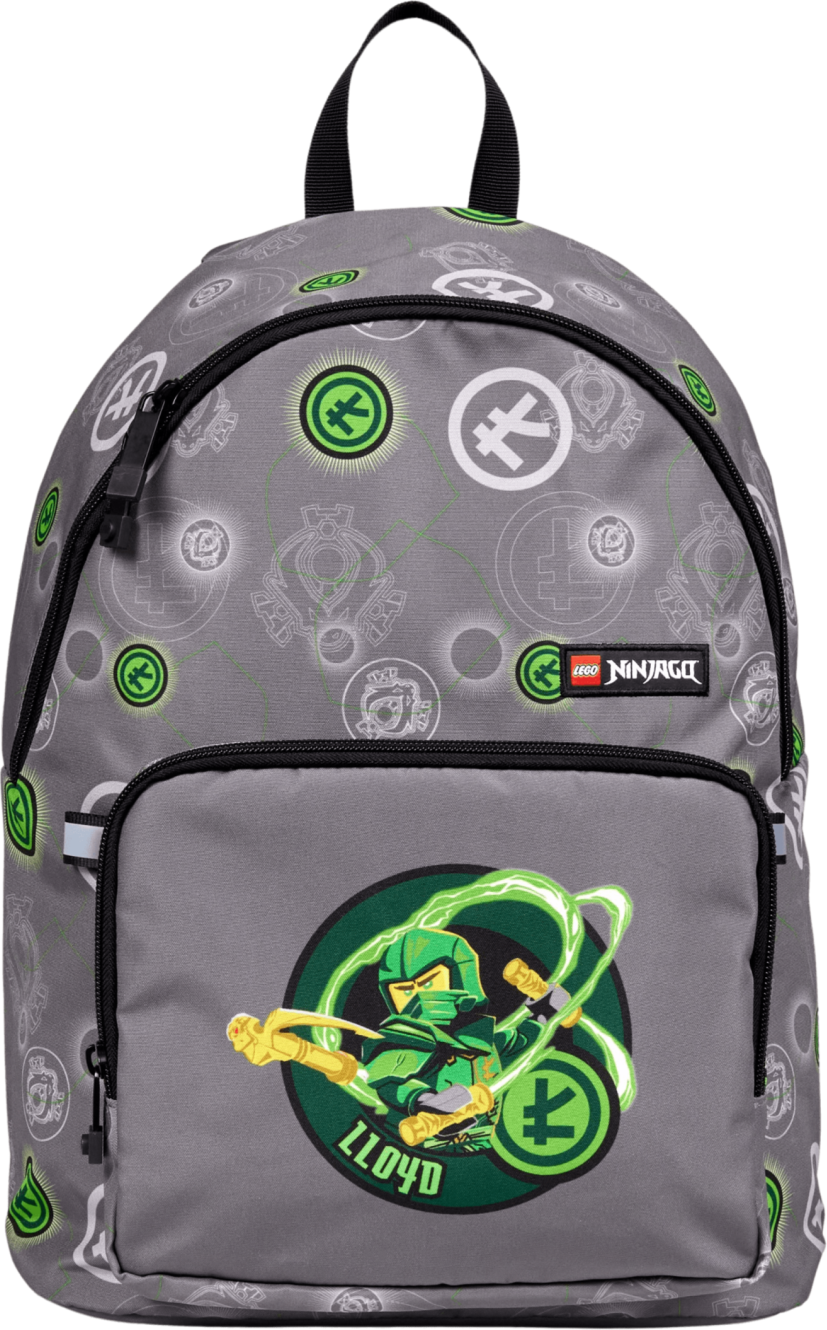 LEGO Ninjago Basic Backpack Elemental Master Of Energy - Grijs
