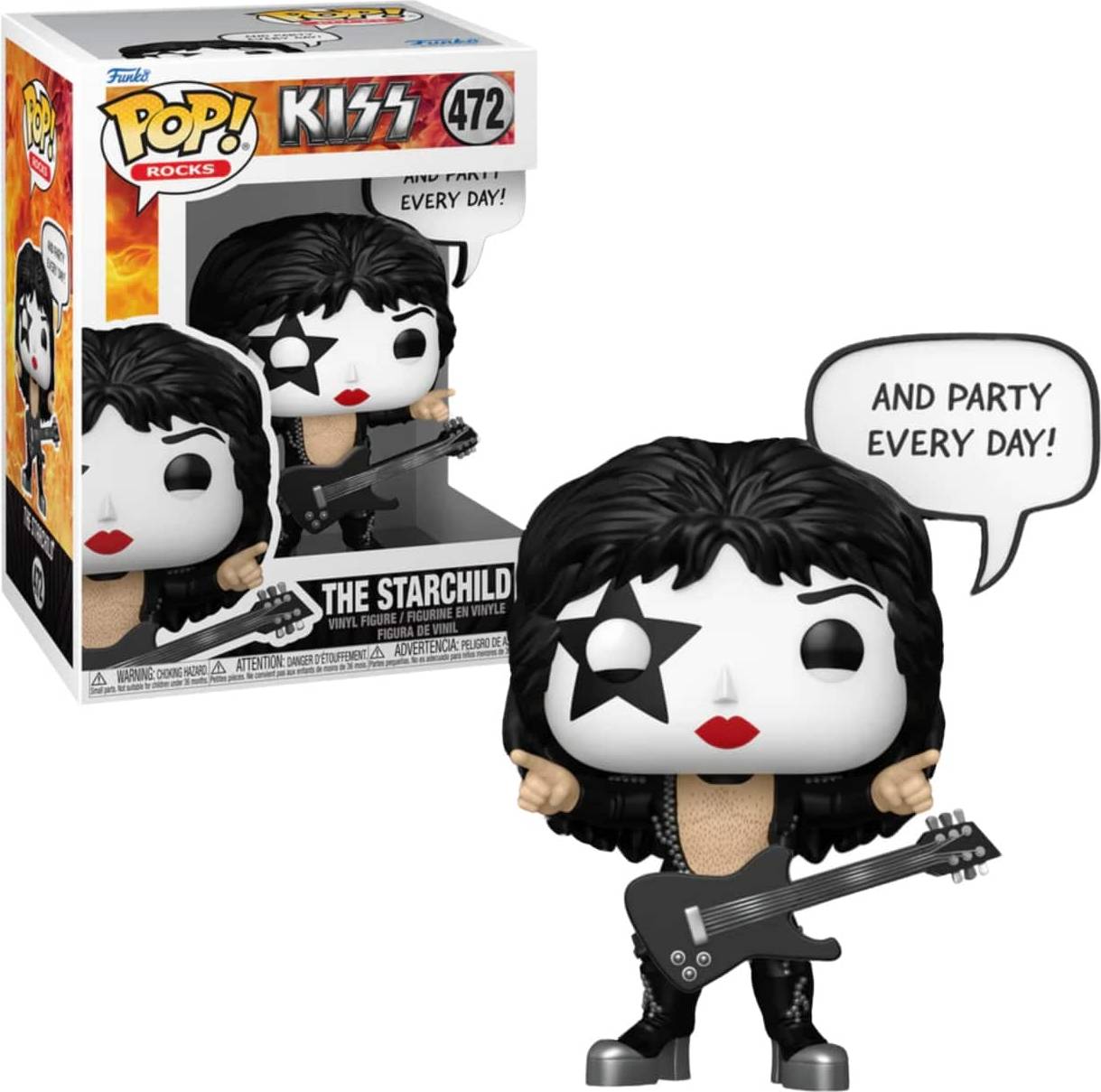 Funko POP Figure Rocks Kiss The Starchild