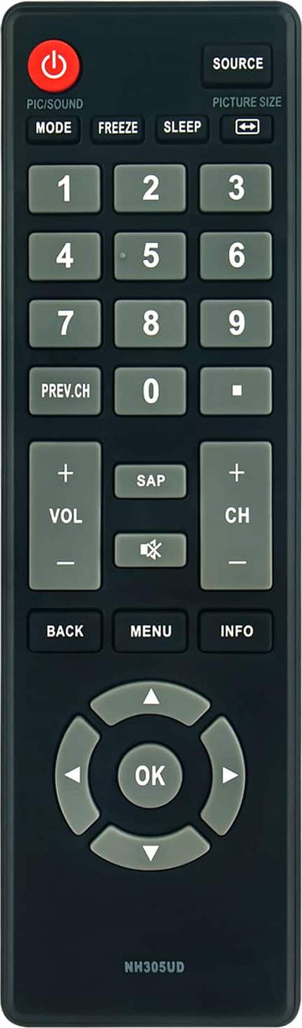 Winflike New NH305UD Replaced Remote Control